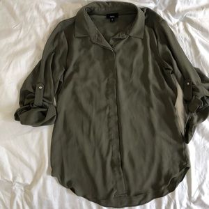 Mossimo Convertible Sleeve Top